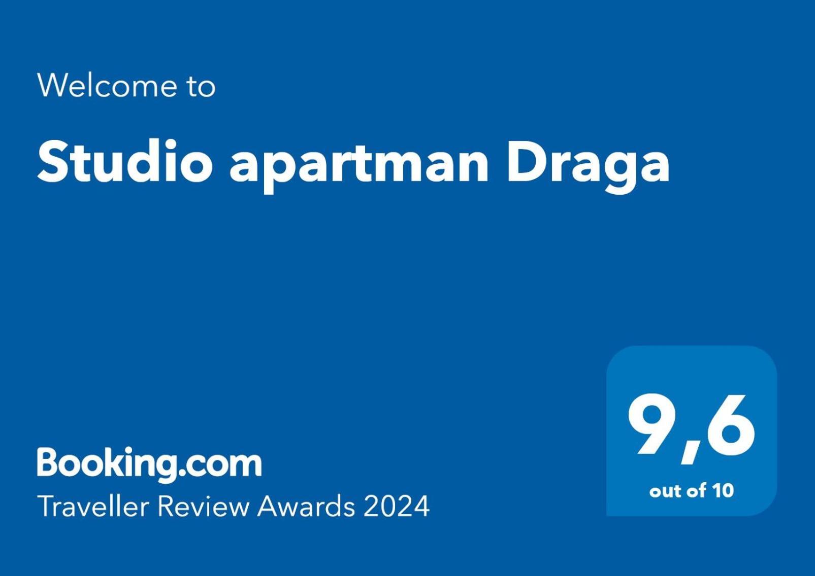 Studio Apartman Draga Velika Ludina Zewnętrze zdjęcie